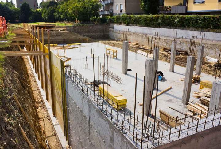 Structure en béton armé Soucht